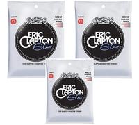 Martin MEC Clapton's Choice Phos Bronze - Cuerdas para guitarra acústica, luz 12-54, paquete de 3 MEC12, embalaje 100% reciclable