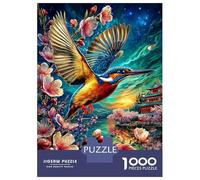 Martín Pescador Puzzle 1000 Piezas para La Familia-Rompecabezas Difícil, Apto para Adultos Y Adolescentes A Partir De 14 Años 70x50cm/1000pcs