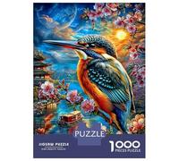 Martín Pescador Rompecabezas 1000 Piezas De Lógica - para Adultos, Niños Y Toda La Familia, Puzzle Juego Didáctico, 70x50cm/1000pcs