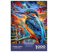 Martín Pescador Rompecabezas 1000 Piezas Puzzle - Juego Didáctico para Adultos Y Niños, 52x38cm/1000pcs