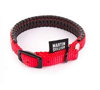 Martin Sellier collar vertical Confort 10 mm x 30 cm rojo