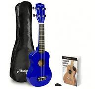 Martin Smith UK-212-BL Ukelele Soprano con Ukulele Bag - Azul