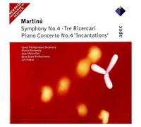 Martin Turnovsky & Czech Philharmonic Orchestra, Jiri Pinkas & Brno State Philharmonic Orchestra - Martinu : Symphony No.4, Piano Concerto No.4 & 3 Ricercari
