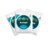 Martin V730 Vega - Pack de 3 cuerdas para banjo Med .010-.023