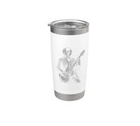 Martin Van Buren Guitarra Vaso térmico de acero inoxidable de doble pared