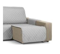 Martina Home Cubre Chaise Longue Acolchado Ambar, 240 cm, Gris