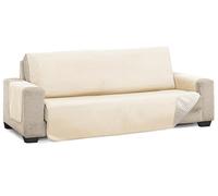 Martina Home Diamond Funda Cubre Sofá,Protector para Sofás Acolchado Reversible,Beige/Lino, 3 Plazas