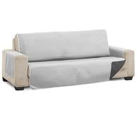 Martina Home Diamond Funda Cubre Sofá,Protector para Sofás Acolchado Reversible, Gris-Antracita, 4 Plazas