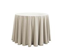 Martina Home Falda Mesa Camilla Velvet 100 Redonda Crudo