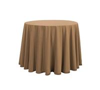Martina Home Falda Mesa Camilla Velvet 90 x 90 Cuadrada Camel