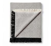 Martina Home Foulard/Plaid Multiusos Espiga 130x180 cm Crudo-Negro