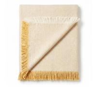 Martina Home Foulard/Plaid Multiusos Espiga 180x260 cm Crudo-Mostaza