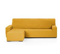 Martina Home Funda Chaise Longue Elástica Emilia Brazo Izquierdo Corto (Visto de Frente) Mostaza