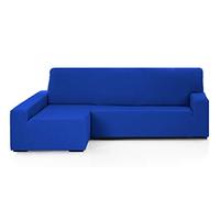 Martina Home Funda Chaise Longue Elástica EMILIA Brazo izquierdo largo (visto de frente), Azul Eléctrico