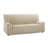 Martina Home Funda de sofá elástica Modelo MEJICO, 4 plazas, Color Beige de 240 a 270 cm de Ancho