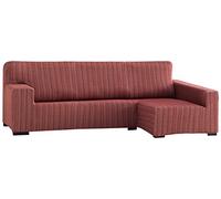 Martina Home Funda Elástica para Sofá Chaise Longue, modelo MEJICO, Brazo Derecho, color BURDEOS, Tamaño desde 32x42x17 cm