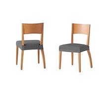 Martina Home Funda Silla Asiento Túnez Pack 6 Gris