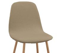 Martina Home Funda Silla Elástica Nórdica Túnez Pack 2 Vison