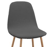 Martina Home Funda Silla Elástica Nórdica Túnez Pack 6 Antracita
