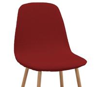 Martina Home Funda Silla Elástica Nórdica Túnez Pack 6 Burdeos