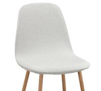 Martina Home Funda Silla Elástica Nórdica Túnez Pack 6 Marfil