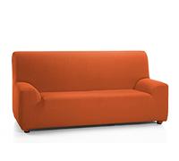 Martina Home Funda Sofá Elástico Túnez 4 Plazas Naranja, Funda de sofá Elastica, 4 Plazas (220 a 260 cm)