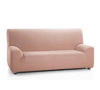 Martina Home Funda Sofá Elástico Túnez 4 Plazas Salmón, Funda de sofá Elastica, 4 Plazas (220 a 260 cm)