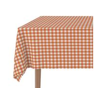 Martina Home Mantel Antimanchas CONFECCIONADO Vichy Naranja 140X140 CM