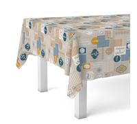 Martina Home Mantel Hule Cuisine Azul 200X140 CM