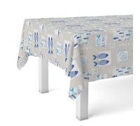 Martina Home Mantel Hule Fish Único 250X140 CM
