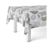 Martina Home Mantel Hule Lens Blanco 300X140 CM
