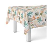 Martina Home Mantel Hule Sella Naranja 250X140 CM