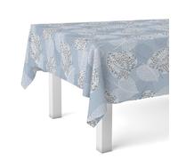 Martina Home Mantel Hule SIL Azul 250X140 CM