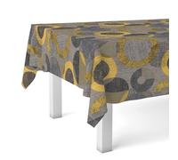 Martina Home Mantel Hule TAMBRE Amarillo 260X140 CM