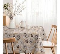 Martina Home Mantel Resinado Coffee Marrón 240x140 cm Duradero y Resistente al Agua