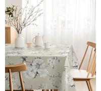 Martina Home Mantel Resinado Daniela Beige 180x140 cm Duradero y Resistente al Agua