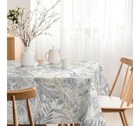 Martina Home Mantel Resinado Danubio Gris 180x140 cm Duradero y Resistente al Agua