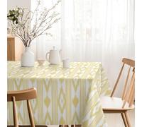 Martina Home Mantel Resinado Islas Amarillo 250x140 cm Duradero y Resistente al Agua