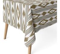 Martina Home Mantel RESINADO Islas MARRÓN 200X140 CM