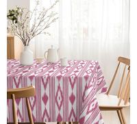 Martina Home Mantel Resinado Islas Rosa 240x140 cm Duradero y Resistente al Agua