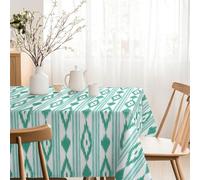 Martina Home Mantel Resinado Islas Turquesa 180x140 cm Duradero y Resistente al Agua