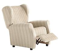 Martina Home Mejico Funda de Sillón Elástica, Tela, Beige, 32x42x8 cm