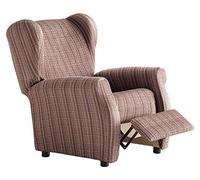 Martina Home Mejico Funda de Sillón Elástica, Tela, Marrón, 32x42x8 cm