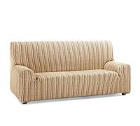 Martina Home, Mejico, Funda de Sofá Elástica, 120 a 190 cm, 2 plazas, Doré, 2 Unidades