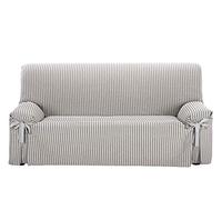 Martina Home Milan Funda Sofa Lazos, Gris, 3 plazas