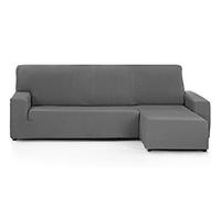 Martina Home Tunez Funda Chaise Longue Brazo Corto Derecho Gris (Visto de Frente)