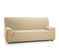 Martina Home Tunez Funda Elástica para Sofá, Tela, Beige, 1 Plaza (70 a 110 cm)