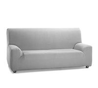 Martina Home Tunez Funda Elástica para Sofá, Tela, Gris Alma,3 Plazas (170 a 220 cm)