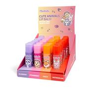 MARTINELIA - Bálsamo labial para niños - Bálsamo labial hidratante para niñas - Modelo aleatorio de arándano, fresa, melocotón o sandía - 1 unidad