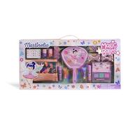 Martinelia - Mega caja de belleza de hadas para niña - Estuche de maquillaje para niños - Surtido de maquillaje: Brillo, barnizado, sombras de ojos - Productos no tóxicos